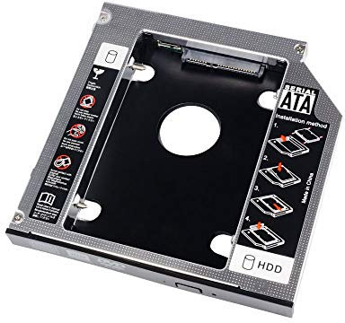 AKYGA Caddy Bracket - Adaptador para Disco Duro HDD SSD 2,5 Slim 13 mm