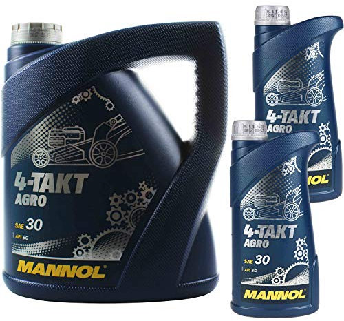6 Liter OriginalMANNOL Motoröl SAE 30 4-TAKT AGRO API SG