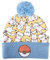 Bioworld Pokemon Pikachu Black Cuff Beanie, gelb, Einheitsgröße