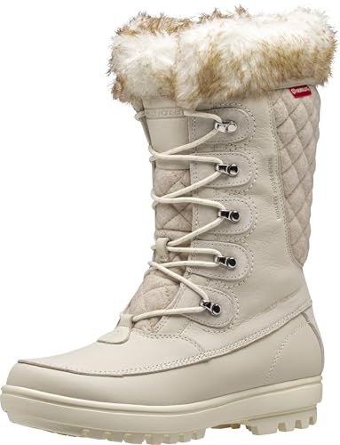 Helly Hansen Unisex W Garibaldi Vl Snow Boot, 034 Cream, 37 EU
