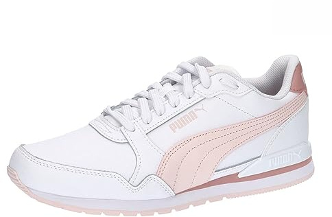 PUMA Unisex St Runner V3 L Turnschuhe, Puma White Frosty Pink Future Pink, 36 EU