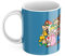 newseny Mug Luigi, Mario Bros et ses amis - Tasse Luigi Ceramica 320 ml (Bleu)
