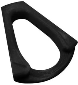 Connecteur de Manette pour Legion Go Support de Manette en Forme de Triangle Support de Manette pour Legion Go Manette de Jeu Accessoires (Noir)