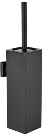 AIREMOEN Toilet Brush and Holder,Toilet Brush and Plunger Set,Toilet Bowl Brush and Holder,Toilet Bowl Cleaners,Toilet Bowl Brush,Toilet Brush and Holder Set,Toilet Brush (Black)