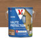 V33 Lasure Bois extérieur Chêne moyen satin - Haute Protection 8 ans - Haute résistance hydrofuge et anti-UV - Résiste aux variations du bois - Ecolabel, résine d'origine végétale - 2,5L