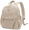 10L Mini Rucksack Damen Klein Leichtgewicht Reiserucksack Wasserdicht Rucksäcke Casual Daypack für Lässig Schule Reise Wandern Arbeit (Aprikose)