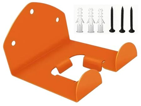 Soporte de pared para desbrozadora, soporte de pared para desbrozadora, para carga pesada, gancho de garaje