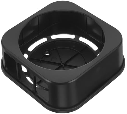 UTHCLO Top Box Wall Mount Holder for Compact Living Shelf Organizer Space-saving Tv-box Rack Sleek Black Design for Secure and Stylish Wall Installation
