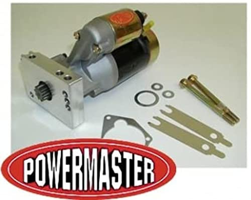 Powermaster 8-57539 Lichtmaschine (215 A, 2 V, Riemenscheibe mit Abstandshaltern, 1 Kabel) Schwarz