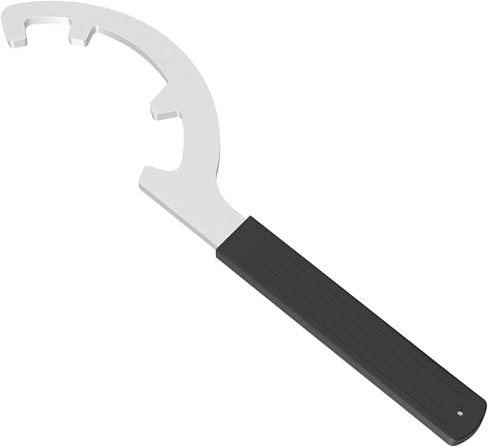 Wiltec Clé pour accouplement Storz – pour les tailles A/133 B/75 et C/52 – 282 x 5 x 80 mm – pour Raccord pour Tuyaux pompier Irrigation Arrosage Lance incendie