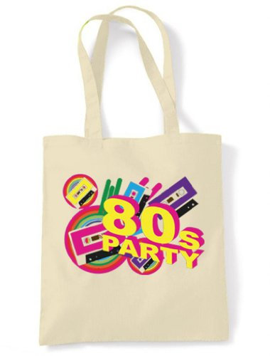 80er Jahre Party Tragetasche/Schultertasche