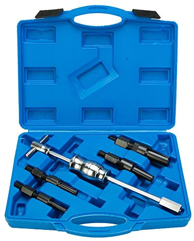 FreeTec 5pc Blind Inner Bearing Puller Kit Slide Hammer Tool Set