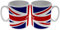 Go Find A Gift Personalised Union Jack Flag Ceramic Mug