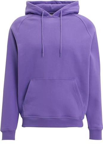 Urban Classics Herren Kapuzenpullover Blank Hoody, klassischer Hoodie für Männer, Loose Fit, 3XL, ultraviolet
