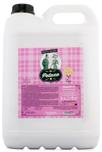 Petuxe Vegan Shampoo für Hunde und Haustiere, Welpen - 5000 ml