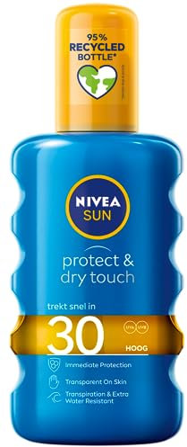 Nivea Schützen und Refreshing Dry Touch-Zerstäuben Spray LSF 30, 200 ml