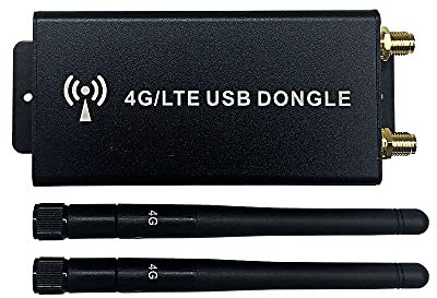 EXVIST 4G LTE Industrial Mini PCIe a USB Adaptador Industrial Dongle W/SIM Ranura para Tarjeta Compatible W/WWAN/LTE 3G/4G Mini PCIe Módulo como Quectel EG25-G etc. para conexión rápida de Red