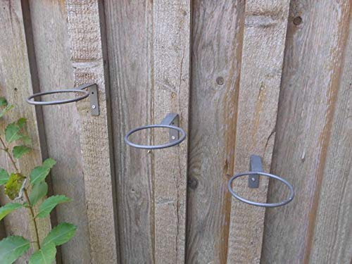 Deko-Impression Topfhalter 3er Set Wandhalter Eisen Blumenhalter Wanddekoration 9,5 cm