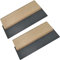 AERZETIX - Set di 2 - Spatola per fughe raschietto per piastrelle in gomma - 150mm - cazzuole per fughe - manico in legno - utensile per terracotta - C50034