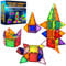 Desire Deluxe Magnetische Bausteine Montessori Spielzeug Geschenke für mädchen & Junge ab 3-7 Jahre – Weihnachten, Geburtstagsgeschenk & Ostergeschenke Magnete Kinderspielzeug