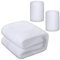 Shappy Mantas de Nieve Artificiales de Navidad Rollo Alfombra de Nieve Blanco Suave Decoración de Fiesta Faldas de Árboles de Navidad (98,43 x 35,43 Pulgadas)