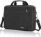 Ferkurn Laptop Bag Case for Women Men, Messenger Briefcase Computer Bag with Shoulder Compatible with Macbook Pro/Air, XPS Latitude, HP Pavilion, ASUS, Acer, Samsung, Black, 17 17.3 Inch