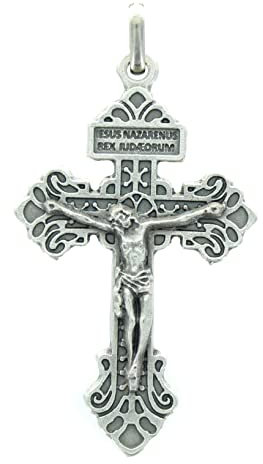 Croce del perdono in metallo 5cm - Medaglia e croce in metallo - Culto cristiano in metallo