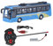 Bus-Spielzeug, Doppeldecker-Bus-Spielzeug, Ferngesteuerter Bus, Hohe Simulation, Alle Richtungen, die Wiederaufladbaren RC-Schulbus für Kinder Fahren(Blau)