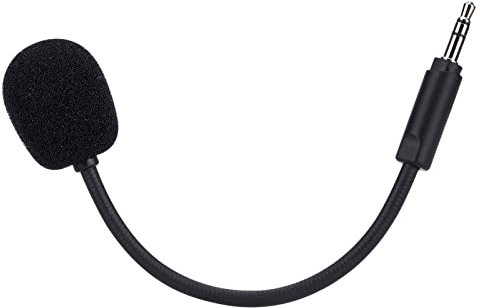 Ersatz-Gaming-Mikrofon für Logitech G735 Wireless-Gaming-Headset auf PS4 PS5 Xbox One PC, 3,5 mm abnehmbares Galgenmikrofon