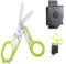 Trauma Schere Emergency Shears mit Strap Cutter und Glass Breaker Faltbare Scherenzange aus Edelstahl, Outdoor Camping Rescue Scissors Tools