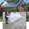 Polycarbonat-Dachplatten,Transparente Acrylglas Platten,Stoßfestes PC Endurance Board,UV-beständig,Isolierplatten,Ersatzplatten Für Carports,Vordächer,Terrassen,Balkon (0.6x3m)