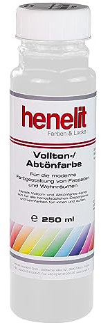 Henelit Volltonfarbe dunkelbraun 513 250 ml
