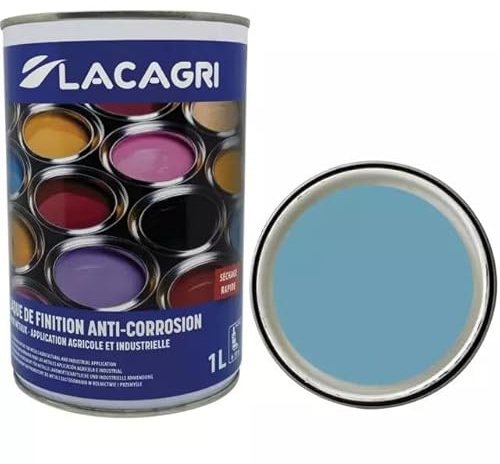 Lacagri MAUPU Peinture antirouille 3 en 1 Couche de finition et apprêt Bleu