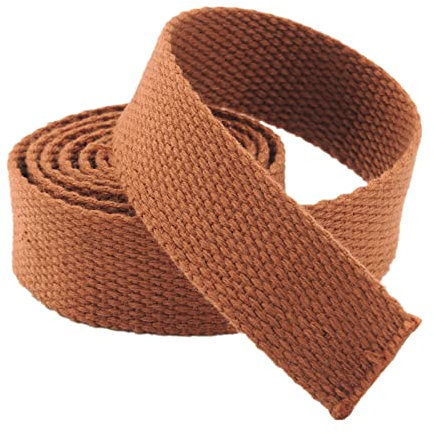 YunYunStrap Gurtband 20mm 25mm 38mm 50mm Baumwolle Gurtband für Taschen, Nähen, Griffe, Haustierhalsbänder, Heimwerkerhandwerk, 9,1 m/Lot