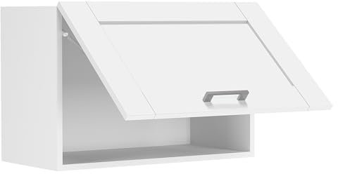 VCM Küchenschrank hängend | Maße ca. H. 40 x B. 60 x T. 31 cm | Hängeschrank mit Klapptür im Landhaus Stil | Dunstabzug | Küchenmöbel – Colura