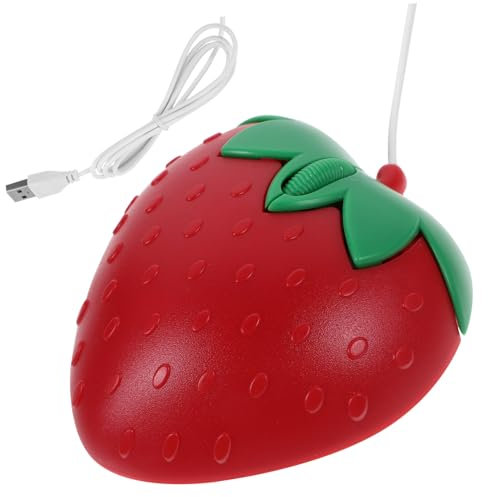 HEMOTON Ratón Rosa Bonito Ratón USB para Portátil De Ordenador Diseño De Dibujos Animados para De Niña para Oficina