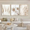 Trayosin 3-teiliges Poster Set,Moderne Boho Pampasgras Bilder Wohnzimmer Deko Schlafzimmer Wandbilder Beige Kunst Bild ohne Rahmen Kunstdruck Leinwandbild (D,50x70cm)