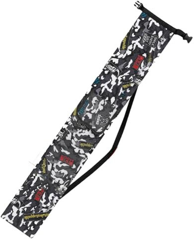 harayaa Fishing Rod Bag Fishing Pole Bag Fishing Gadgets Bag Fishing Umbrella Storage Bag Fishing Tackle Tool Bag for Outdoor Hiking, Length 1.4m 1 Pocket