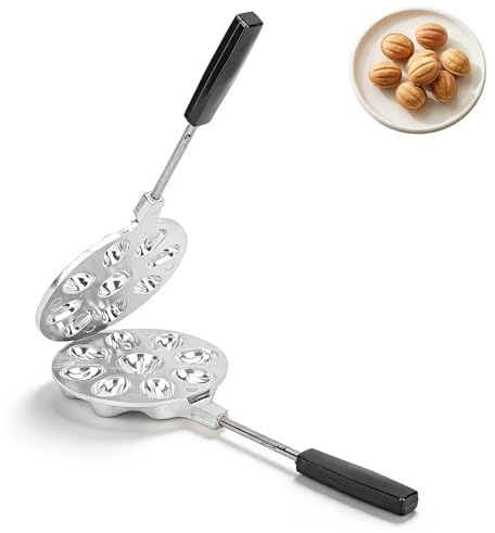 Cyrank Nussbäcker, Waffeleisen, Walnuss-Keksformen-Hersteller, Walnuss-Keksformer, Oreshki-Formen-Hersteller, Oreshki-Keksformen, Walnuss-Keksform Für Zuhause