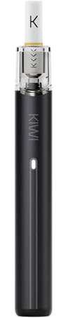 KIWI Spark, Starter Kit, Sigaretta Elettronica con sistema a Pod aperto, 2,0 ml, Batteria da 700 mAh, senza nicotina, no E-liquid (Black)