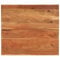 vidaXL Tischplatte, Holzplatte Rechteckig, Massivholzplatte für Bartisch Beistelltisch Esstisch, Ersatztischplatte, 90x80x3,8cm Akazienholz