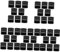 Vaguelly 5sets Mixer Caps Ersatz Slider Knöpfe Für Konsole Mixer Knob Cap Set 8 Stücke * 5
