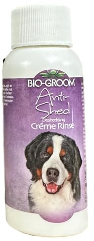 Bio-groom - Anti-Schuppen und Verfilzung Conditioner für Hunde - Hundespülung - Weniger Bürstenaufwand - Welpenpflege und Hundepflege - Doppelte Felle oder Langhaarrassen - 59 ml