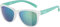 ALPINA LUZY - Verzerrungsfreie und Bruchsichere Sonnenbrille Mit 100% UV-Schutz Für Kinder, green-transparent matt, One Size