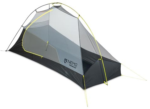 NEMO Equipment Hornet OSMO Ultraleichtes Rucksackzelt - 1 Person - Birke Bud/Goodnight Grey
