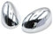 Coques de Protection de rétroviseur chromées compatibles avec Mini Cooper S One R50 R52 R53