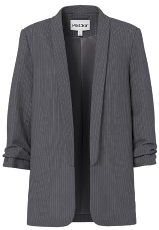 PIECES Female Blazer PCBOSELLA 3/4-ARM NADELSTREIFEN | Blazer