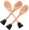 Happyyami 3pcs Wooden Spoon Trophy Set Engraved Awards for Cooking Baking Competitions Unique Kitchen Prizes for Decorative Trophies for Culinary Events