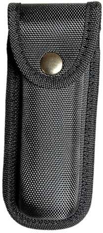 Sheath Compatible with Leatherman Wave Wing Surge Hunting Knife Straight Knife Carry Tool Holster Nylon Pocket Belt Clip Bag Pouch (Black（Strong）)