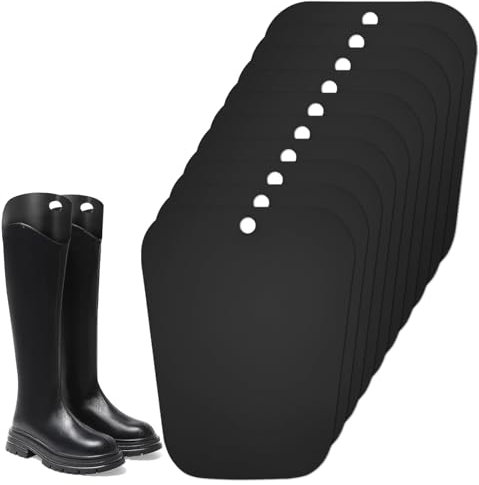 Flycppo 10 Pezzi Tenditori per Stivali,Forma per Scarpe per Stivali,Stivali Supporti Inserti di Forma,Fogli di Tensionamento Stivali,Tendistivali per Donne e Uomini(12 Pollici)